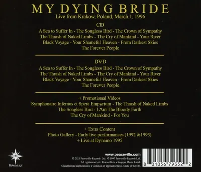 For Darkest Eyes (CD+DVD)