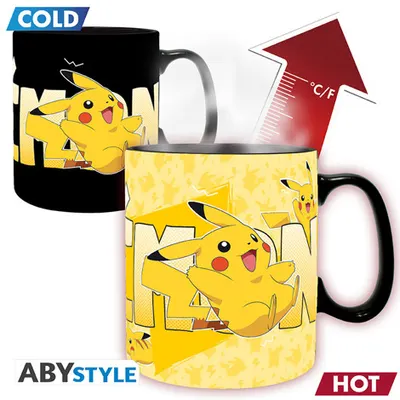 Cana termosensibila Pokemon Pikachu 460 ml