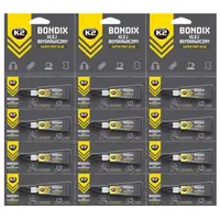 Set 12 Buc K2 Bondix Adeziv Pentru Plastic, Lemn, Cauciuc, 3G B1000