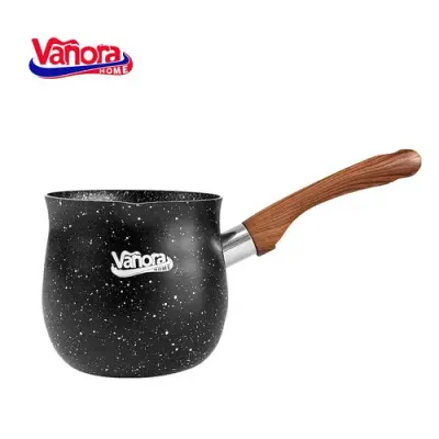 Ibric din aluminiu Vanora Home VN-SYN-IB07, 10.5 cm, 0.7 l (Negru)