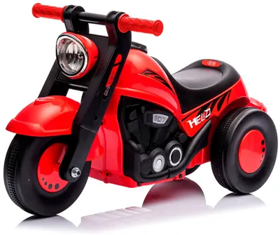 Cărucior pentru călărie Chipolino - BubbleRider, roșu