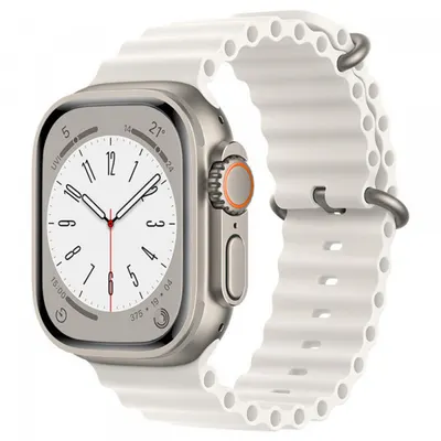 Curea Techsuit W038 pentru Apple Watch 42mm / 41mm / 40mm / 38mm Series, Alba