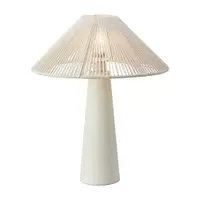 Veioză bej cu abajur textil (înălțime 50 cm) Favoro – Markslöjd