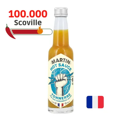 Sos iute Tonnerre cu habanero galben 100ml