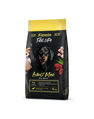 FITMIN dog For Life Adult Mini 12 kg hrana caini rase mici