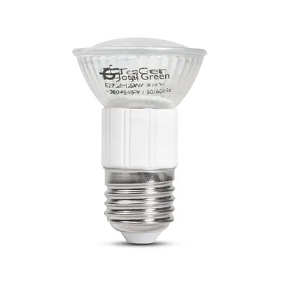 Bec LED Spot Rosu 1.5W E27