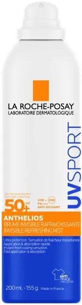 La Roche-Posay Anthelios Spray de protecție solară UVSport, SPF50+, 200 ml