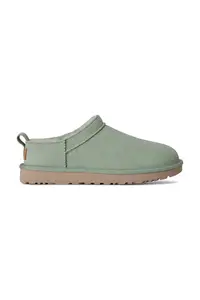UGG papuci din piele întoarsă W Classic Micro