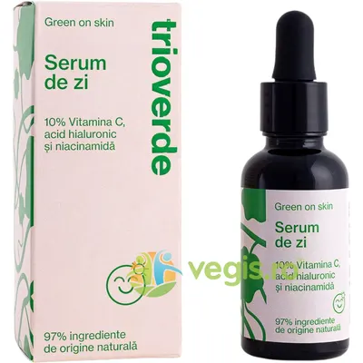 Ser de Zi cu 10% Vitamina C Lipozomala, Acid Hialuronic si Niacinamida 30ml