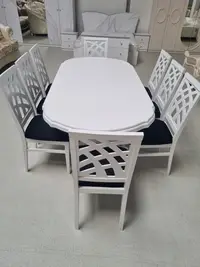 Set Marco 1 Masa 160/195 Cm + 8 Scaune Personalizabil pe Culori
