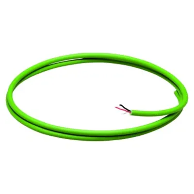 Knx Bus Cable - Lszh Cable Sheath - 4 Conductors 2 X 2 X 0,8 - Diametru 6,1mm - Cpr Class Cca-S1a,d0,a1 - Green