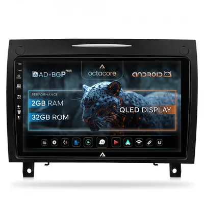 Navigatie Benz SLK (2006-2010), Android, P-Octacore 2GB RAM + 32GB ROM, 9 Inch - AD-BGP9002+AD-BGRKIT406V2