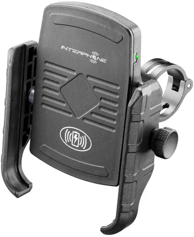 Suport pentru motocicletă Interphone - Wireless, 7'', negru