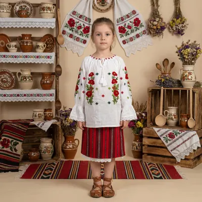 Ie traditionala fetite Anca