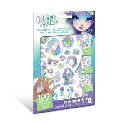 Set de Tatuaje Temporare, personaj Nenuphia - Nebulous Stars