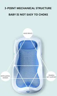 Set cadita pliabila pentru copii Little Mom Royal Blue, echipata cu termometru display digital, design modern, margini rotunjite, si suport anatomic inclus, dimensiune 76 x 21 x 49 cm
