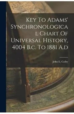Key To Adams' Synchronological Chart Of Universal History, 4004 B.c. To 1881 A.d