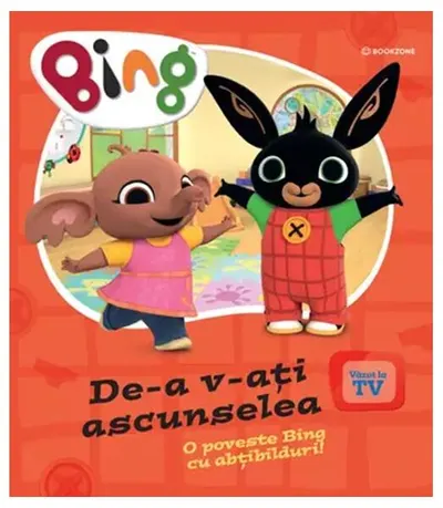 Bing – De-a v-ați ascunselea - Paperback - Bing Bunny