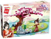 Set de constructii Qman The Heroine of Ancient China - Mulan, antrenament cu sabii