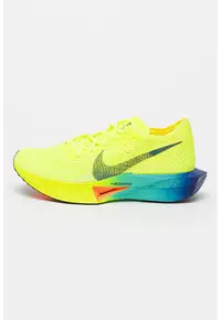Pantofi de plasa pentru alergare Zoomx Vaporfly Next - Verde lime/Bleumarin