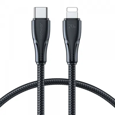 Cablu Date si Incarcare USB-C - Lightning Joyroom S-A11, 20W, 0.25m, Negru