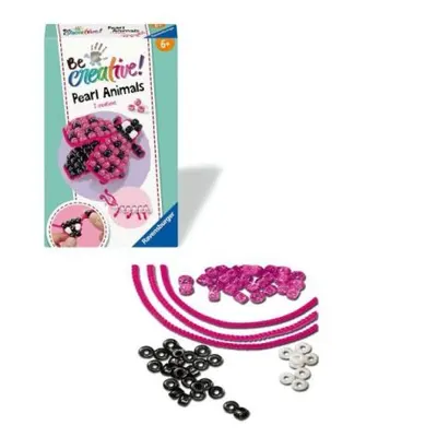 Ravensburger - Be Creative Set mini de creatie din perle gargarita si larva