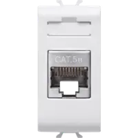 Rj45 Priza - 4 Pairs - Category 5e Ftp Toolless - 1 Module - White - Chorus