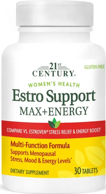 Estro Support Max + Energy, 30 tablete, 21st Century