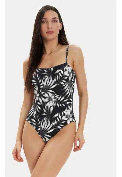 Costum de baie dama - 303691035 - Poliamida - Negru - Negru