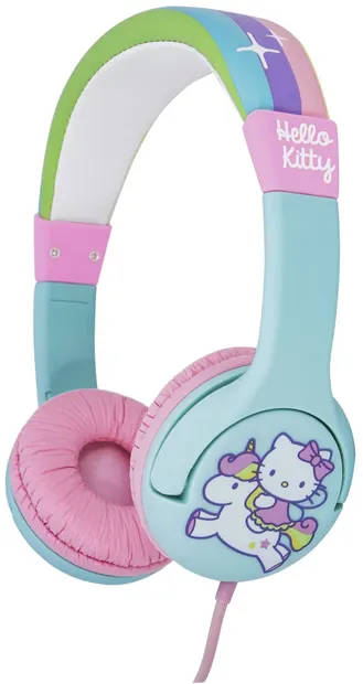 Căști pentru copii OTL Technologies - Hello Kitty Unicorn, roz