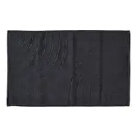 Covoraș de baie negru 50x80 cm Time – Zone