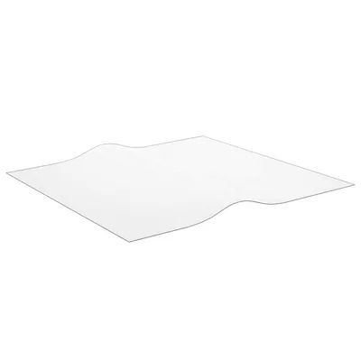 vidaXL Folie de protecție masă, transparent, 70 x 70 cm, PVC, 1,6 mm