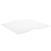 vidaXL Folie de protecție masă, transparent, 70 x 70 cm, PVC, 1,6 mm