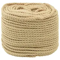 vidaXL Sfoară de Barcă 6 mm 25 m natural