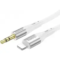 Cablu Audio Lightning - 3.5mm HOCO UPA22, 1m, Alb