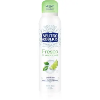 Neutro Roberts Tè Verde e Lime deodorant spray cu o eficienta de 48 h