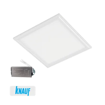 Led Panel For Drywall 48w 4000k 595x595mm Ip54+emergency Kit