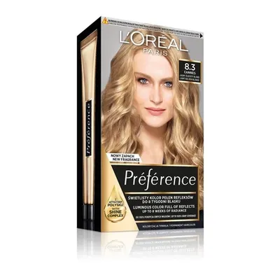 Vopsea de păr, L'Oreal Paris, Recital Preference, blond