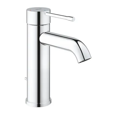 Baterie lavoar Grohe Essence 23591001, marimea S, monocomanda, limitator, set evacuare cu tija, Crom