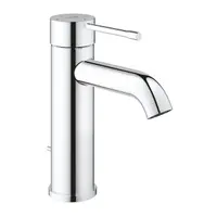 Baterie lavoar Grohe Essence 23591001, marimea S, monocomanda, limitator, set evacuare cu tija, Crom