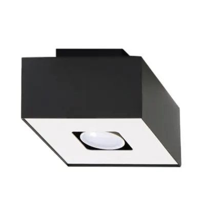 Corp de iluminat pentru tavan MONO 1 negru
