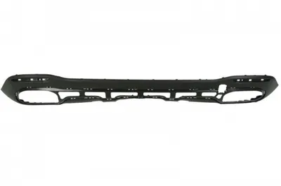 Bara (inferior spate, cu orificiu pentru bara de remorcare, AMG STYLING, negru) potrivit MERCEDES GLE W167 01.20
