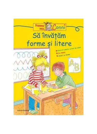 Conni. Să învățăm forme și litere - Paperback - Hanna Sörensen