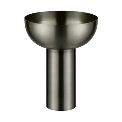 Vază gri din oțel inoxidabil (înălțime 21 cm) Miyabi – Blomus