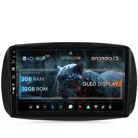 Navigatie Smart For Two (2016-Prezent), Android, P-Octacore 2GB RAM + 32GB ROM, 9 Inch - AD-BGP9002+AD-BGRKIT412