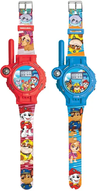 Ceasuri electronice pentru copii Lexibook - Paw Patro, cu funcție walkie-talkie, 2 bucăți