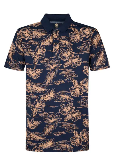 Tricou barbati bleumarin - 100% bumbac