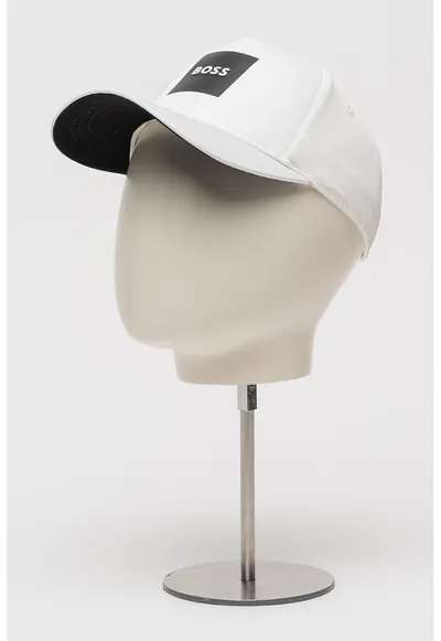 Sapca basebal cu logo - Alb/Negru