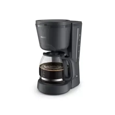 Cafetiera Philips HD7430/90, 1000W, 1.2 l, Sistem anti-picurare, Negru