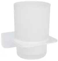 Suport pentru periuță de dinți Inter Ceramic - Elinor, alb
